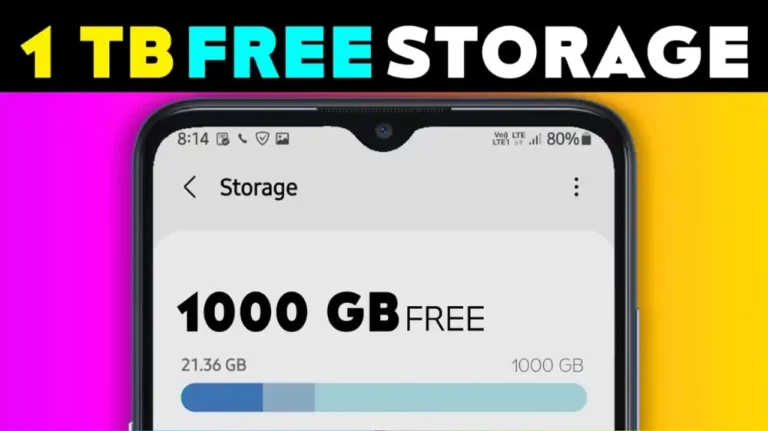 1 TB Free Cloud Storage App