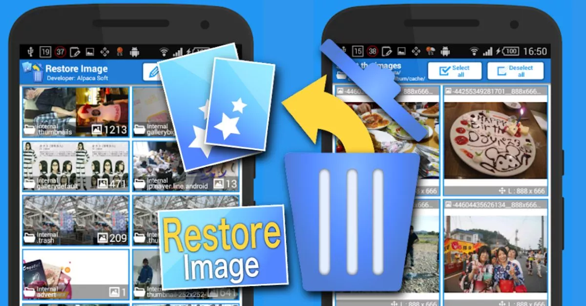 Restore Image App On Play Store