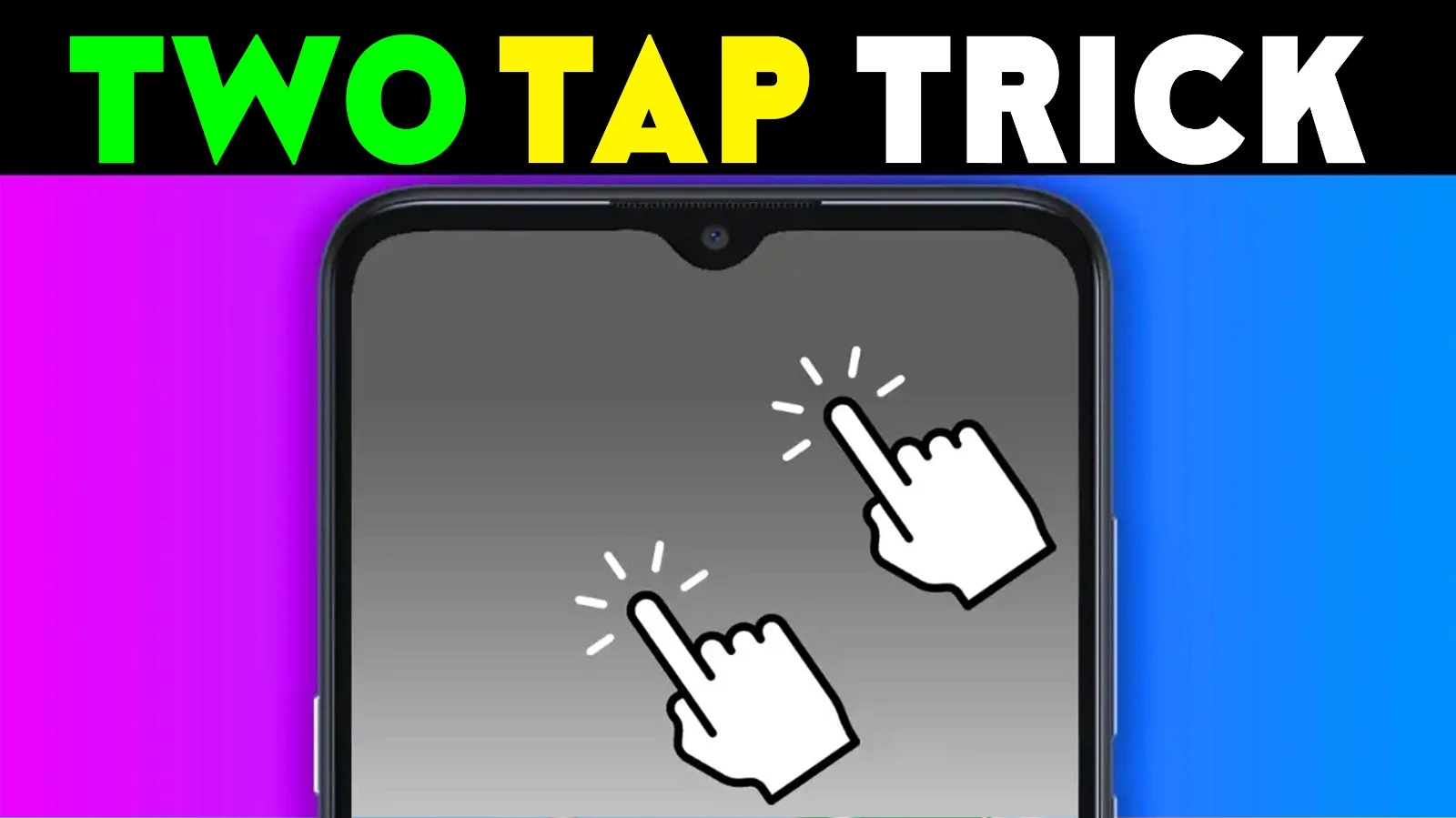 TWO TAP Hide Apps Two Clicks