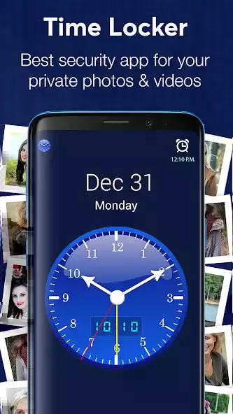 Touch Clock Vault App Play Store app 2022 IND shorts