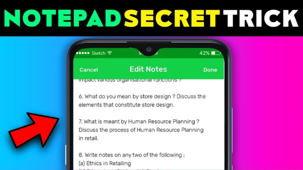 Android Notepad Vault App