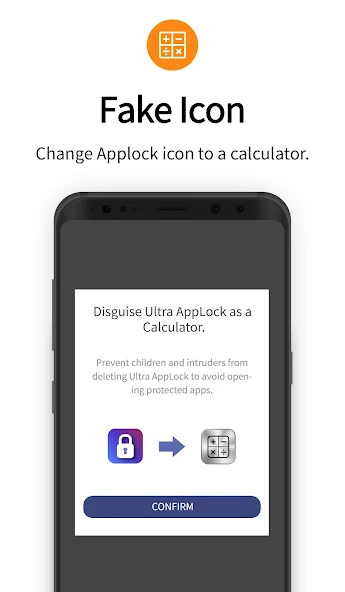 Mobile Ultra App lock IND shorts