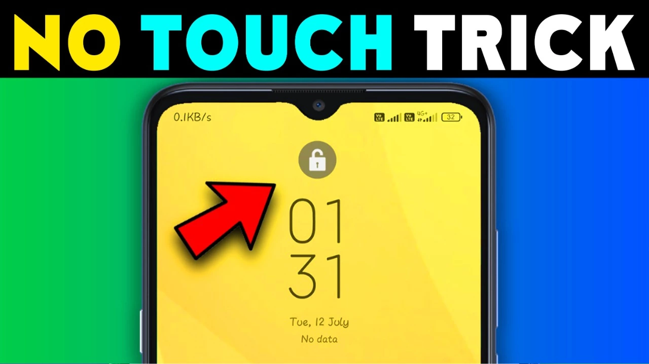 No Touch - Lock your phone scar app