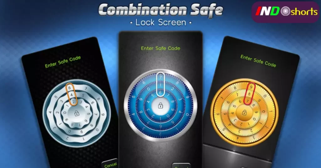 Phone Unlock With Combination Safe Lock Screen