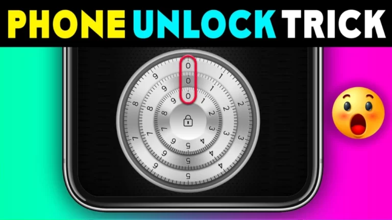 Phone Unlock With Combination Safe Lock Screen