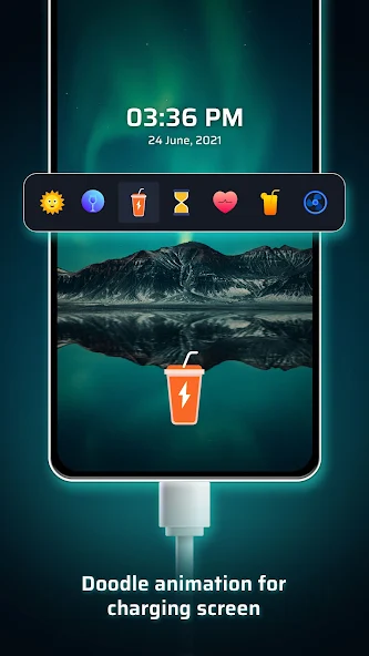 Play Store Battery Charging Animated Lock Screen IND shorts