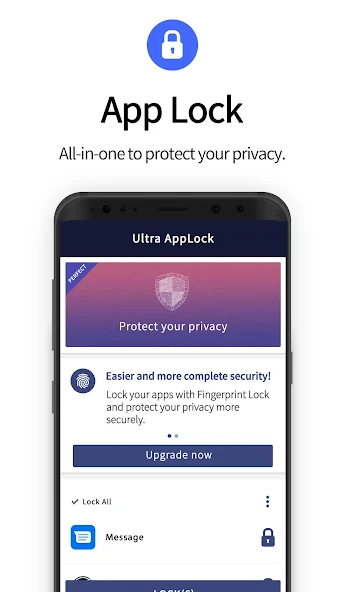 Ultra App lock app for android IND shorts