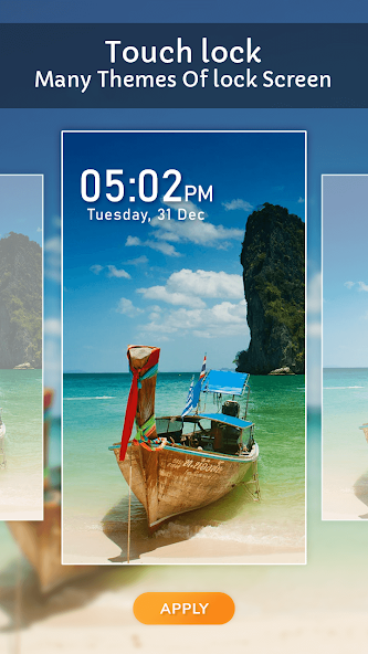 Android Image Touch Lock Screen Photo Touch Password IND shorts