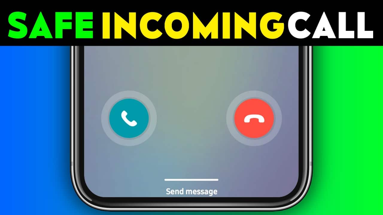Lock your incoming call screen with five different types of securities and different types of background themes.
