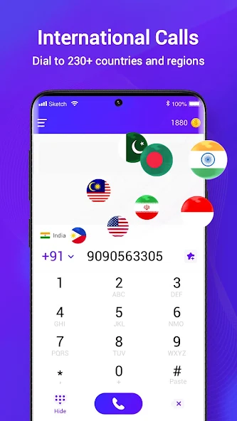 Private Call With Global Phone Call App 2022 IND shorts