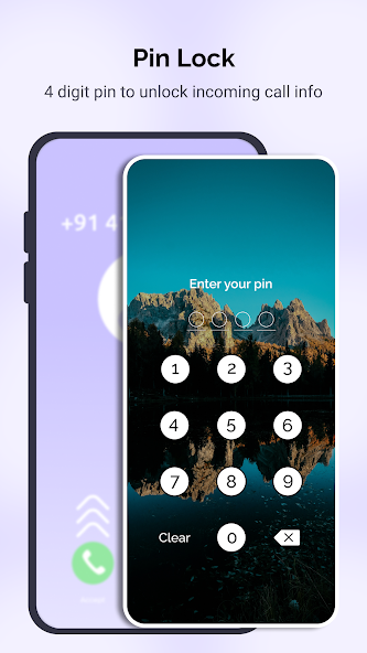 Safe Incoming Call Lock app IND shorts