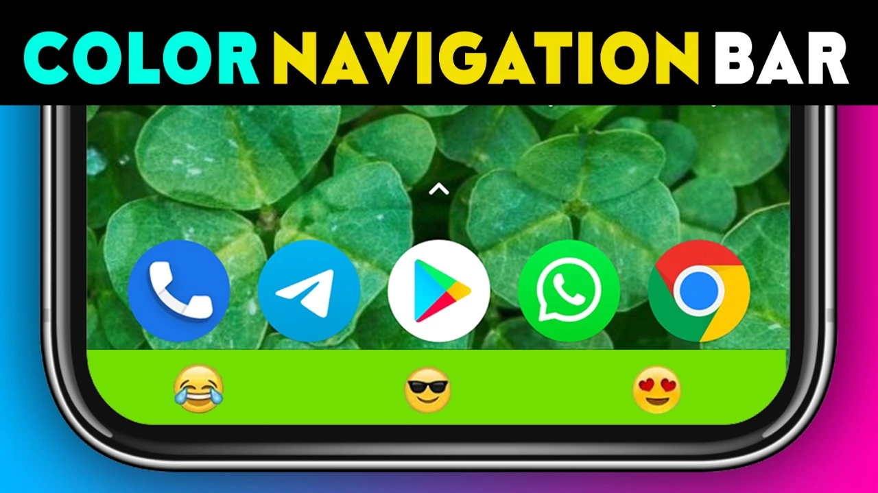 Color Navigation Custom Bar