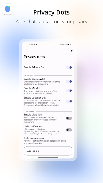 Mobile Privacy Dots IND shorts apps news