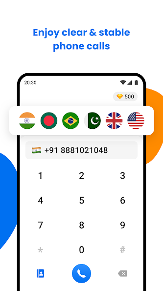 Separate Number Voice Calls App IND shorts