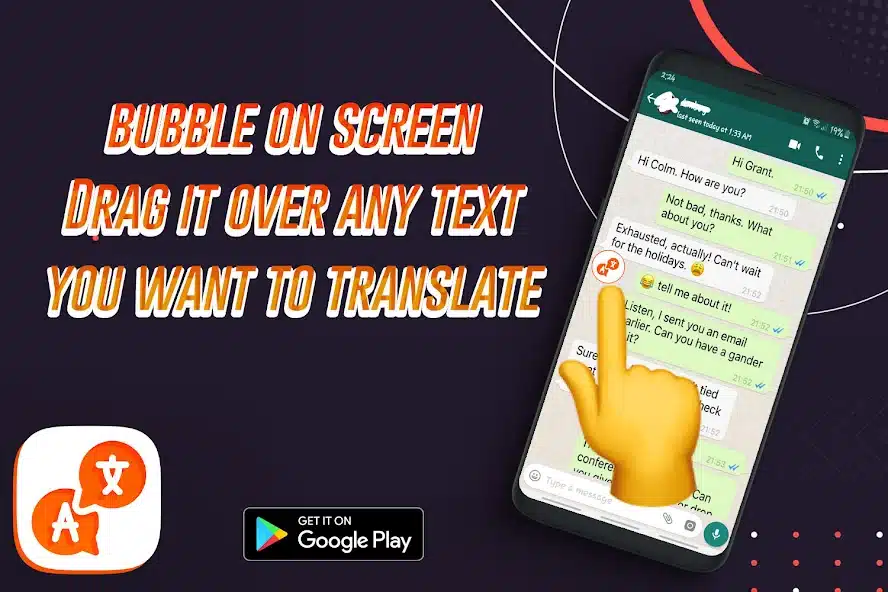 Translation on Screen offline App IND shorts