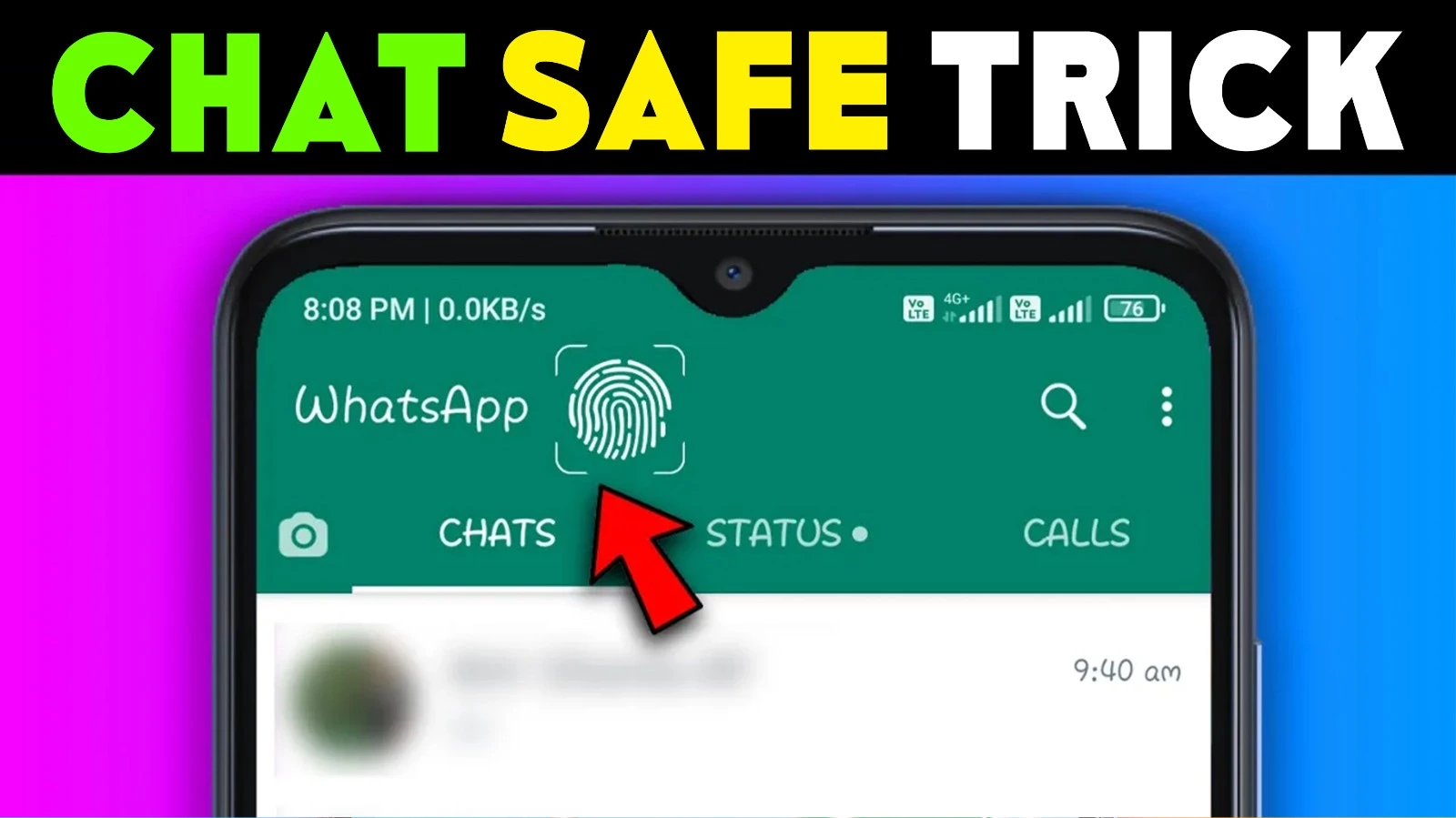 What Is Lock in WhatsApp Chats