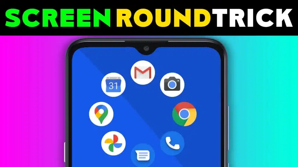 Screen Round Launcher