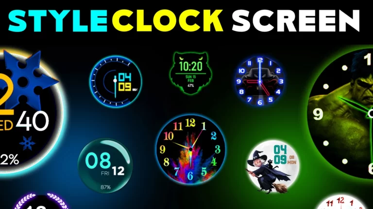 Style Clock Clocks Wallpaper App On Play Store