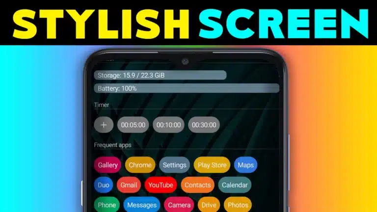 Stylish Screen AIO Launcher App