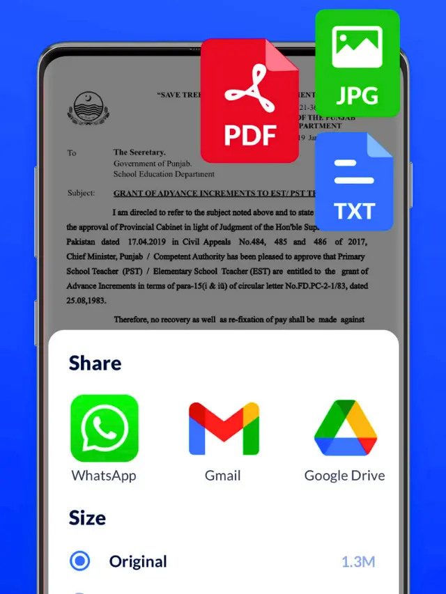 Easy Scan to PDF App Free download