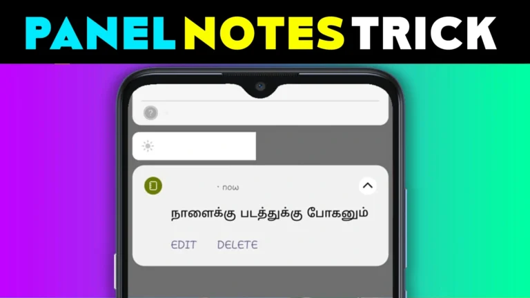 PANEL NOTES for Quick Notification Notes Power of Our Mobile Life Changing Reminder App!