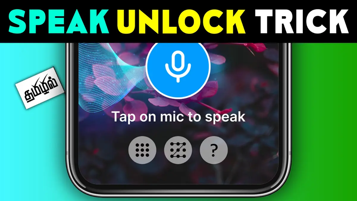 Voice Screen Lock - Unlock Phone Hands-Free!