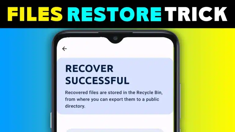 FILES RESTORE Unlock Your Lost Files – Download the Top-Rated Android Recovery App Now!