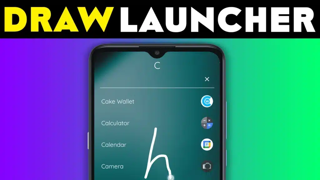 Draw Launcher App