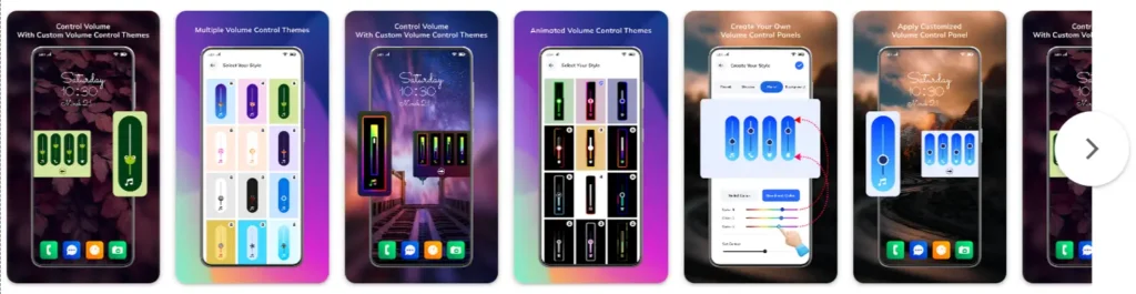 Individual App for ANIMATED Volume Control Customization!