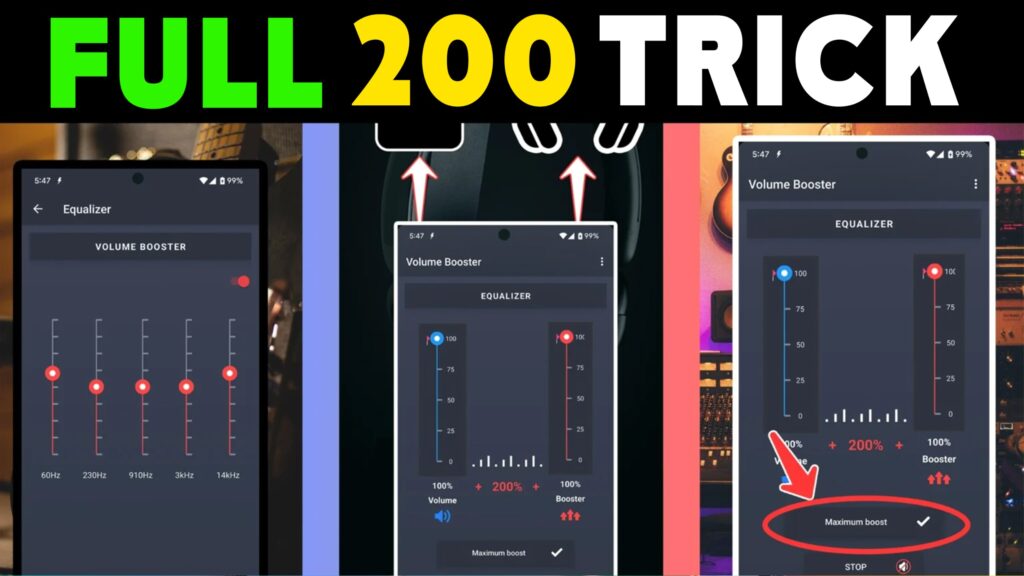 Increase FULL 200 Elevate Your Audio Experience with Volume Booster App – Ultimate Sound Booster App On Google Play!