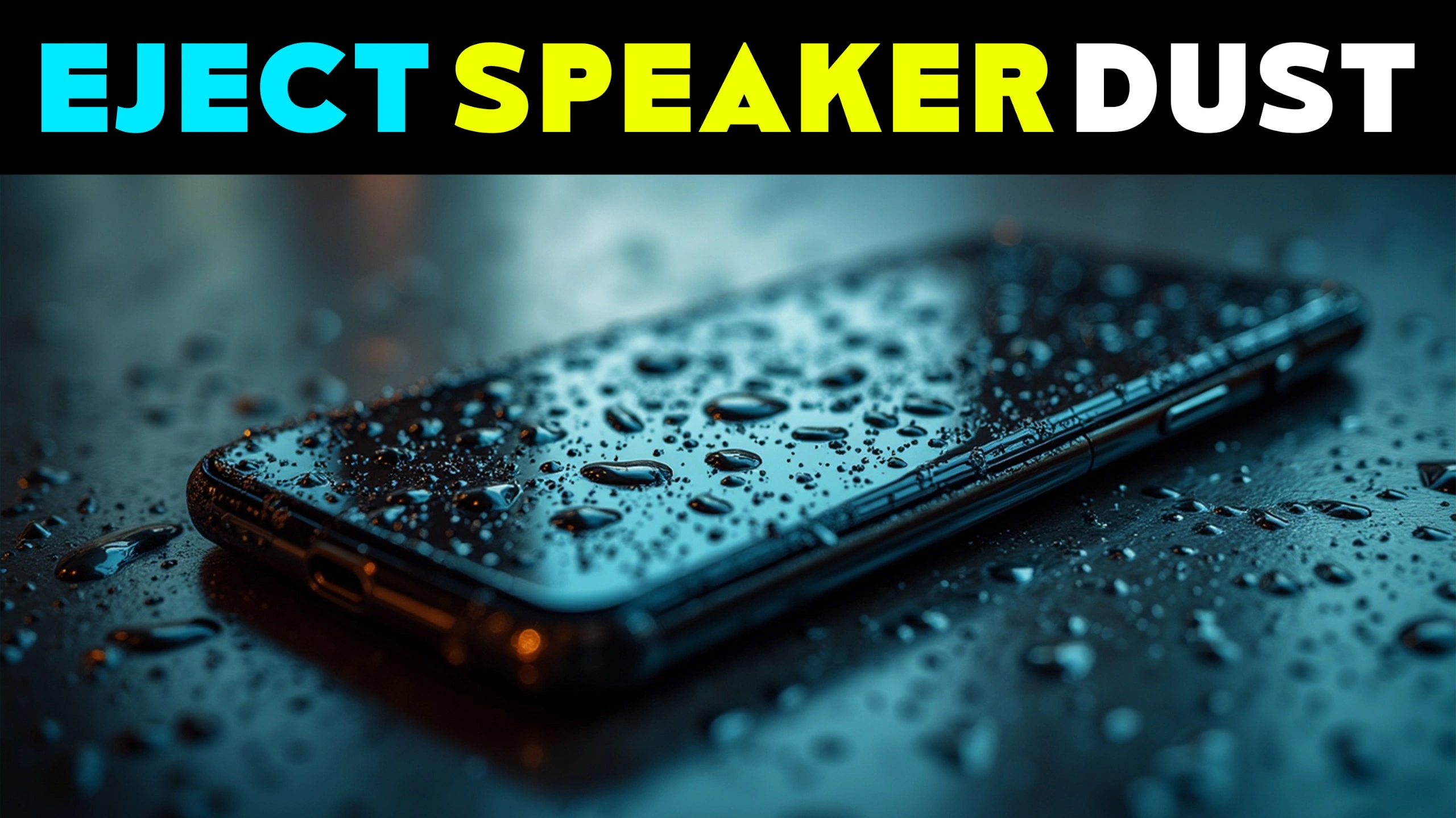 Eject Dust & Water from Phone Speaker