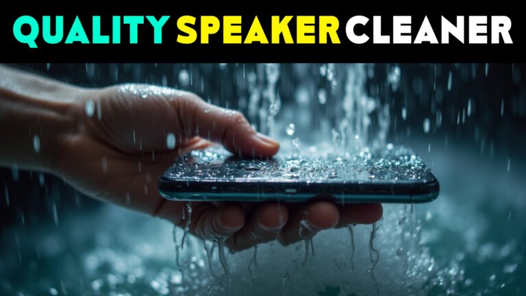 How to Remove Dust & Water from Your Phone Speaker