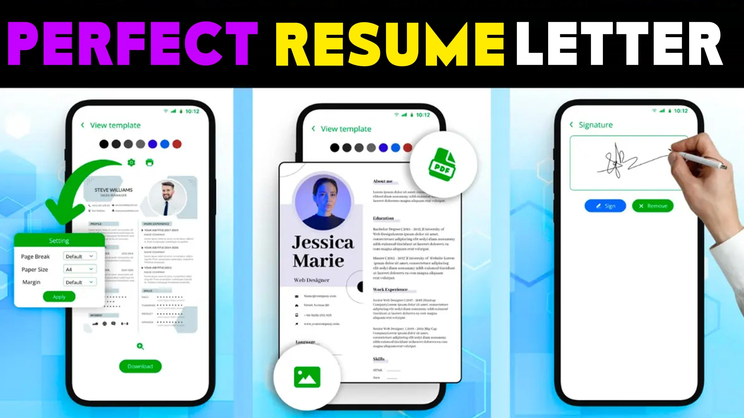 My Experience Build a PERFECT RESUME & Create CVs for Free (Android & iOS)