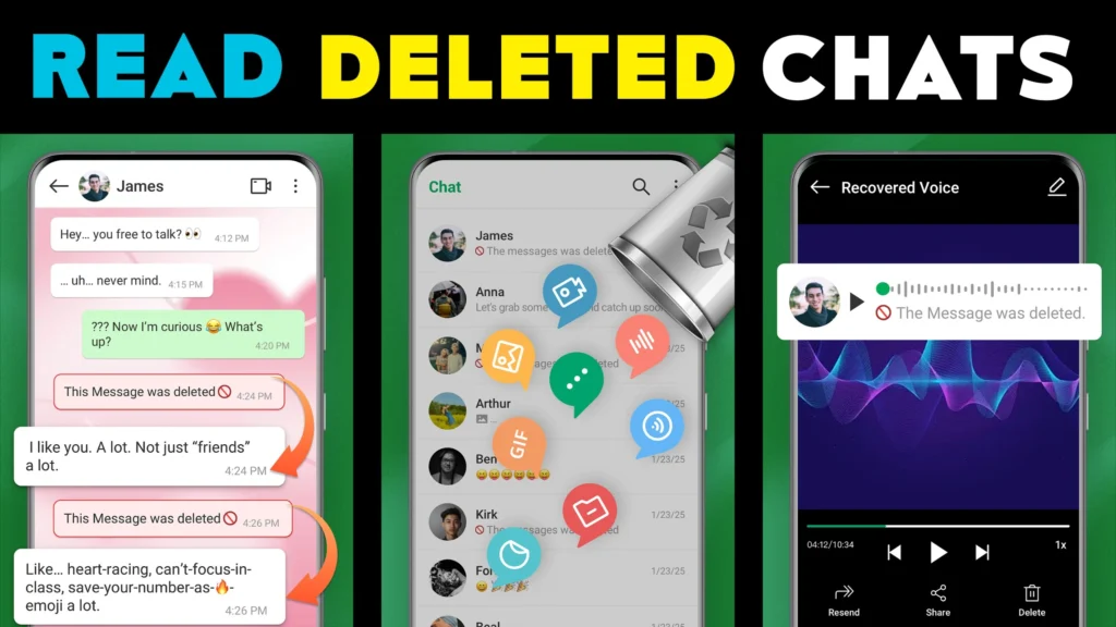 Recover & Read Deleted WhatsApp Messages on Android and iOS
