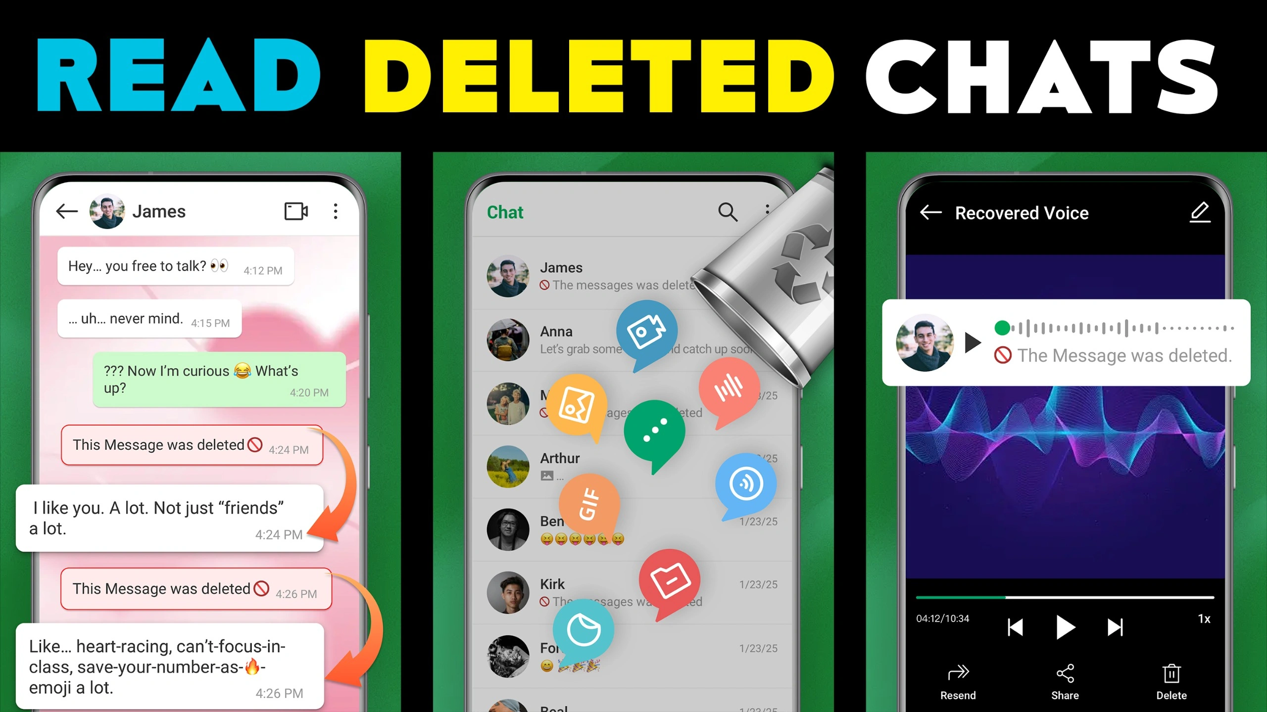 Recover & Read Deleted WhatsApp Messages on Android and iOS