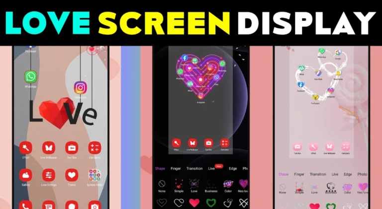 ❤️ Love Launcher – Personalize Your Love Screen with Romantic Themes