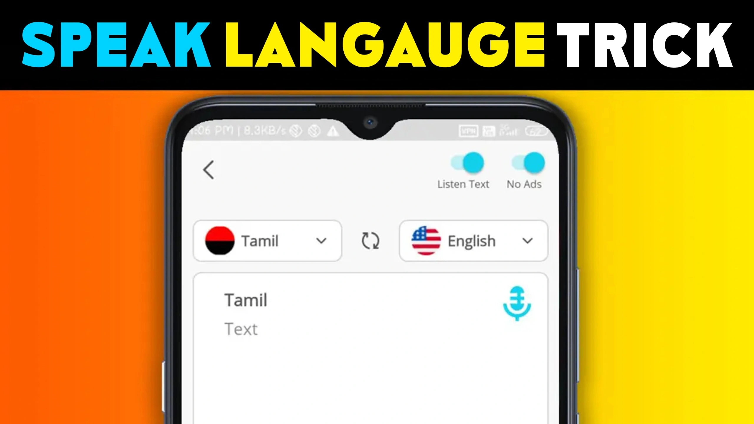 Quick Voice Speak Translator Fast & High-Speed Language Converter