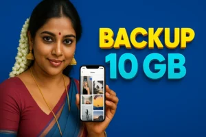 INTERNAL BACKUP 10 GB Data Storage