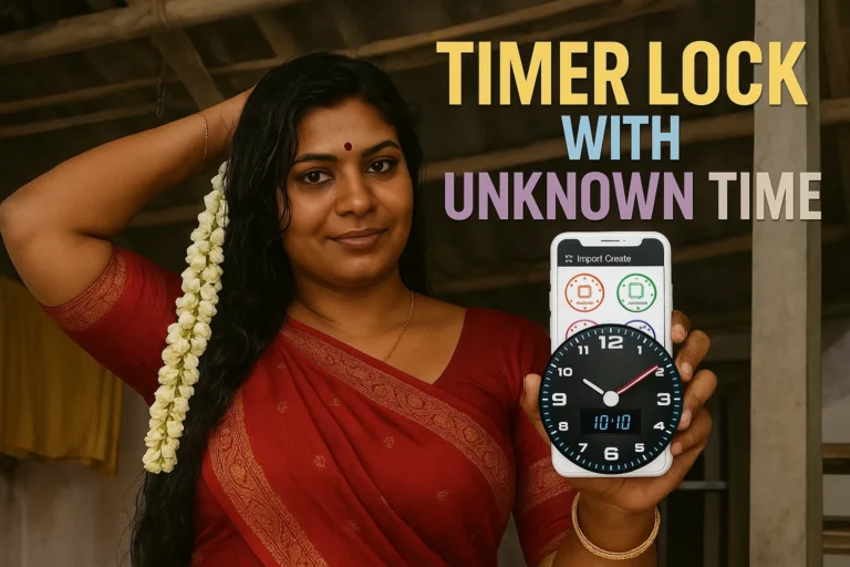Timer Lock with Unknown Time – Hide Media Behind a Working Clock IND shorts apps news