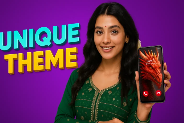 Call Screen Unique Theme App IND shorts apps news