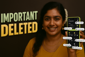 Recover Important Deleted Messages App 2025 IND shorts apps news