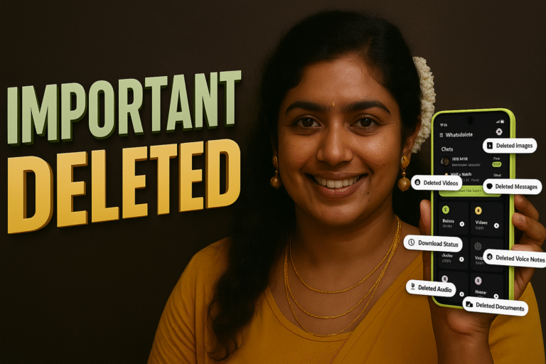 Recover Important Deleted Messages App 2025 IND shorts apps news