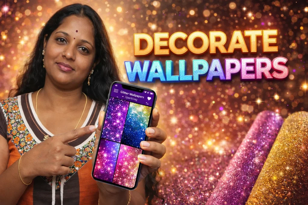 Glitter Wallpapers Sparkling App for Android