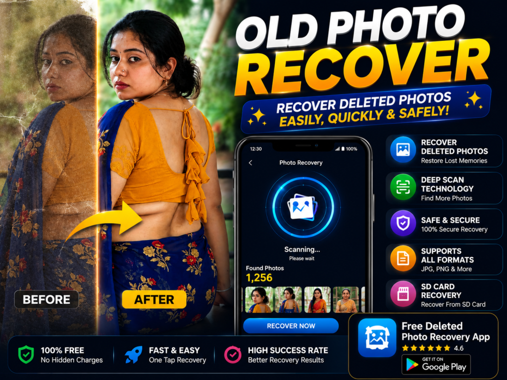 Free Deleted Photo Recovery App 2026