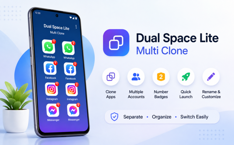 Dual Space Lite App Showcase IND shorts apps news